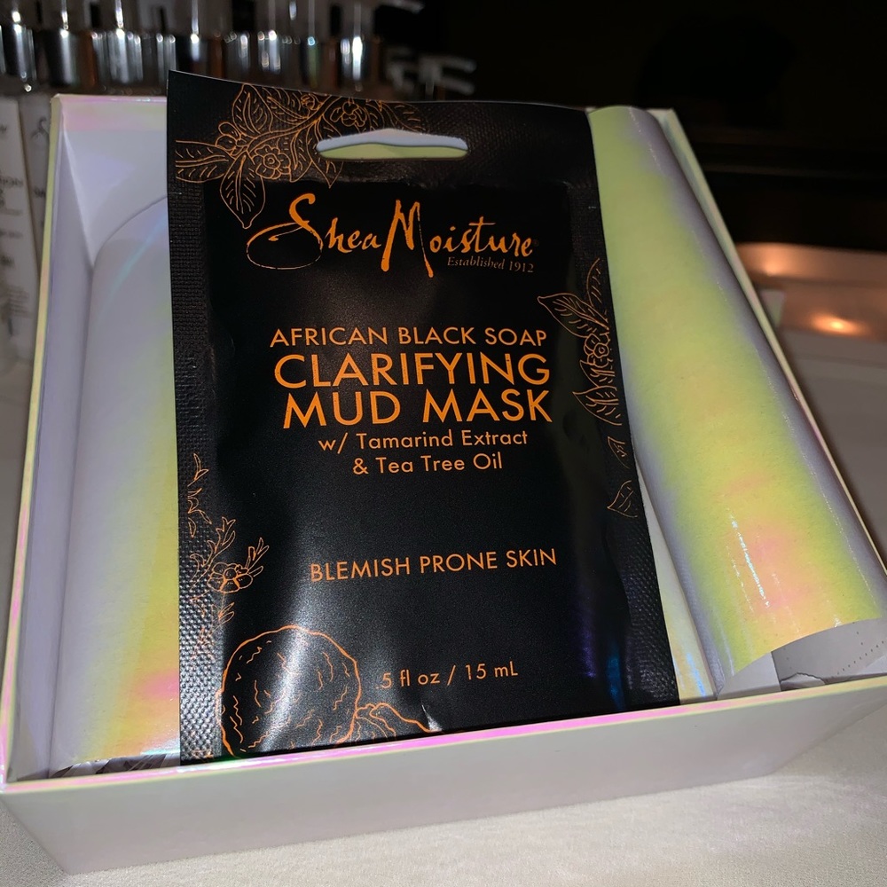 (5 pack) Shea Moisture Black Soap Clarifying Mask